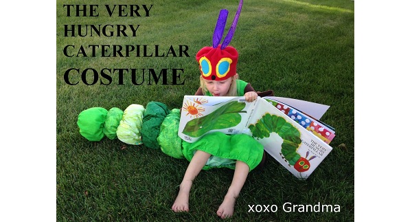 Tutorial: The Very Hungry Caterpillar costume for a child