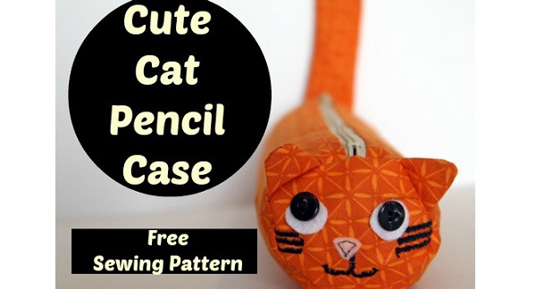 Tutorial: Cute cat pencil pouch