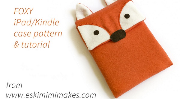 Free pattern: Fox Kindle or iPad Sleeve