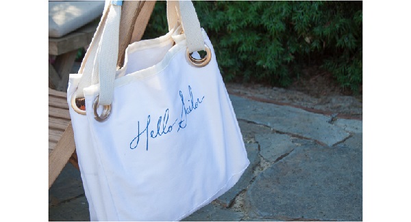 Tutorial: Hello Sailor grommet tote