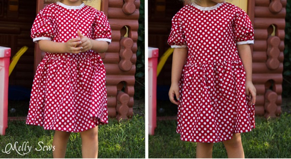 Free pattern: Minnie Mouse birthday dress