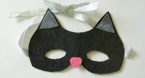 Tutorial: No-sew cat mask