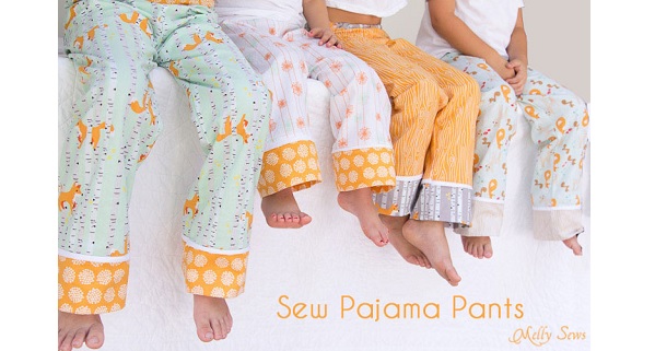 Tutorial: Cuff hem pajama pants