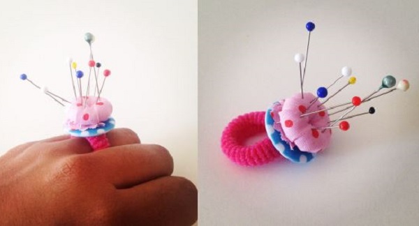 Tutorial: Pincushion ring