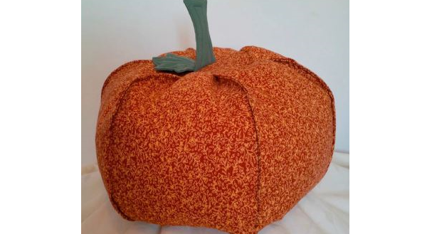 Tutorial: Pumpkin bean bag or floor cushion