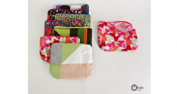 Tutorial: 30-minute zippered pouch