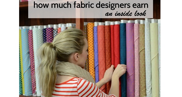 How much do fabric designers earn?