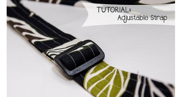 Tutorial: How to make adjustable bag straps