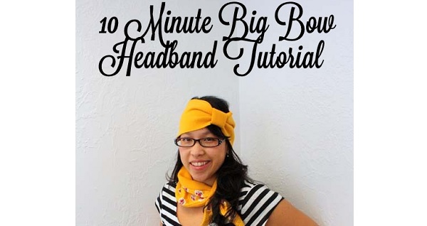 Tutorial: Big Bow Ear Warmer and Collar Cozy