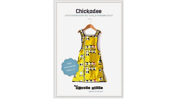 Free pattern: Little girls Chickadee Pinafore