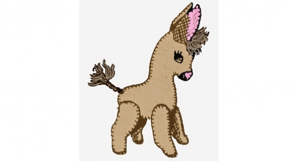 Free pattern: Trixie the Donkey