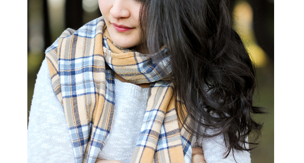 Tutorial: Make a simple flannel scarf