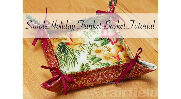 Tutorial: Simple trinket basket