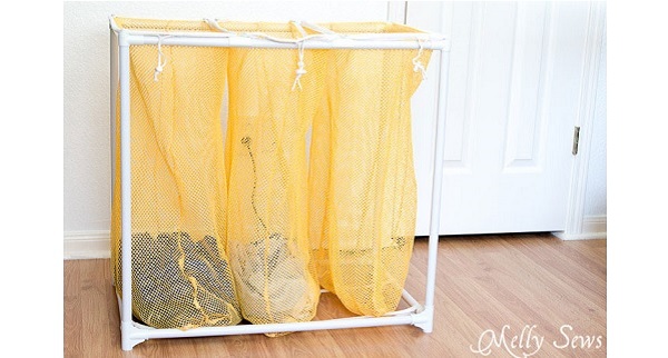 Tutorial: Drawstring laundry bag