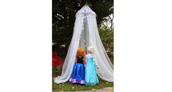 Tutorial: No-sew princess tent