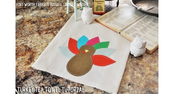 Tutorial: Turkey tea towel