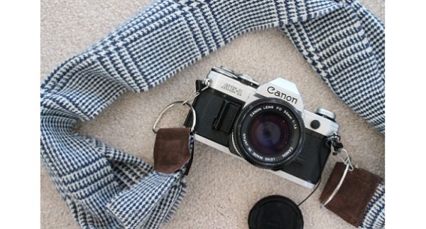 Tutorial: Winter scarf camera strap