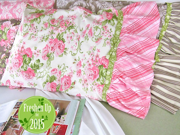 Tutorial: Romantic Ruffled Pillowcases