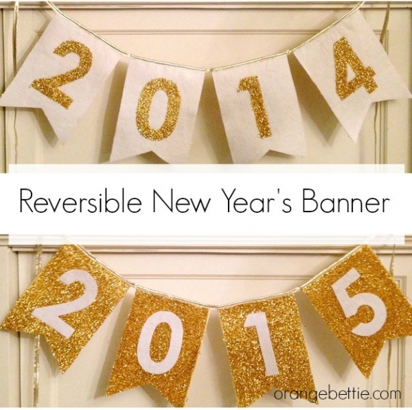 Tutorial: Reversible New Year's banner