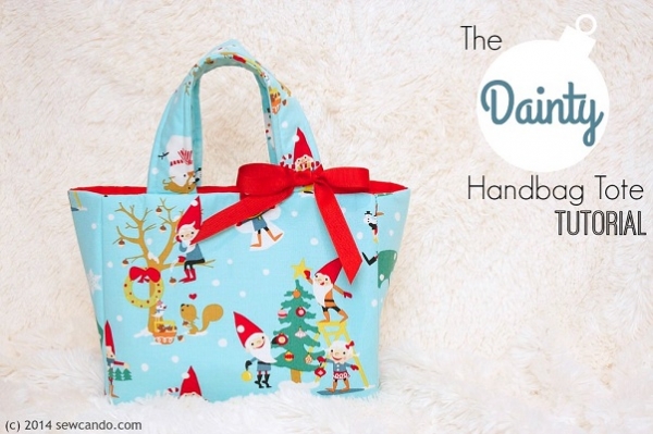 Tutorial: Dainty Handbag Tote