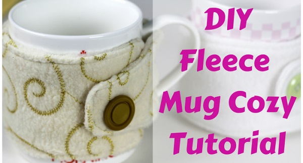 Tutorial: Fleece mug cozy