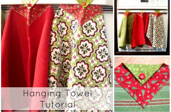 Tutorial: Hanging dish towel