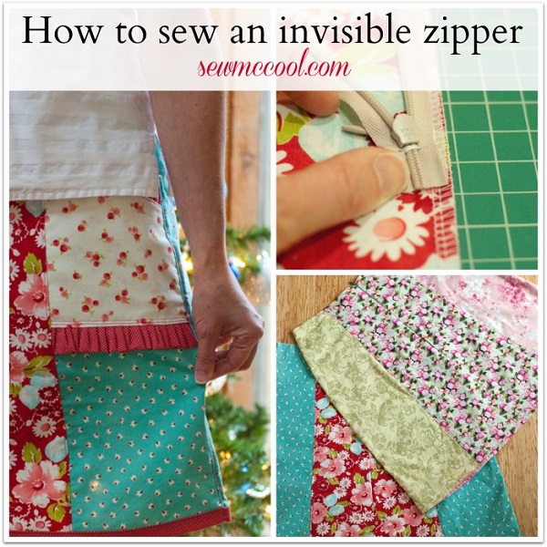 Tutorial: How to sew an invisible zipper