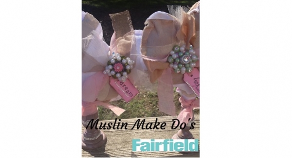 Tutorial: Muslin heart make-do decoration