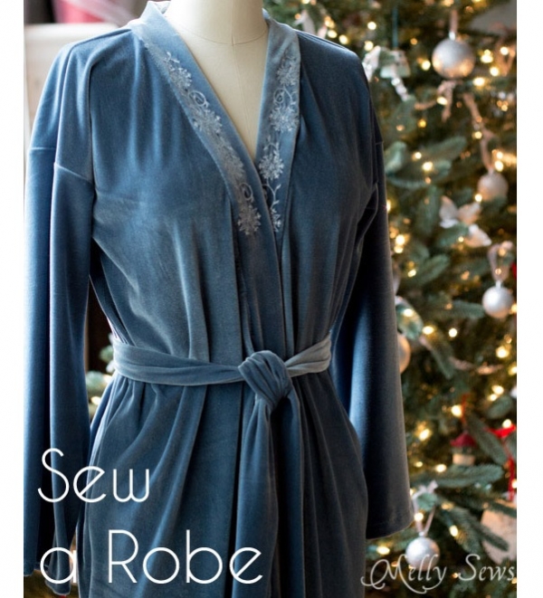 Tutorial: Sew a robe from your measurements