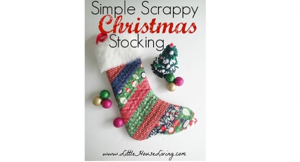 Tutorial: Simple Scrappy Christmas Stocking