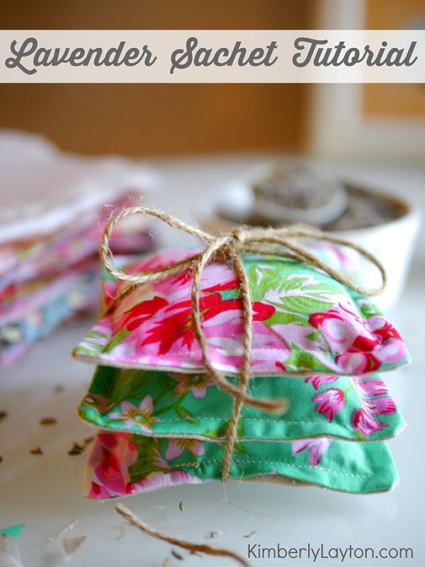 Tutorial: Simple lavender sachet