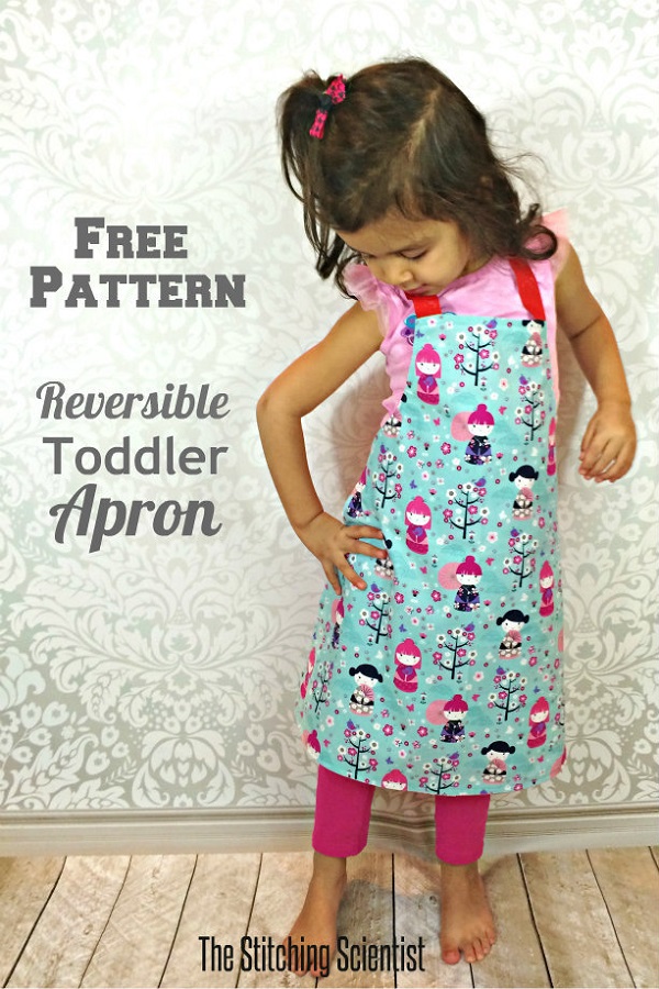 Tutorial: Toddler's reversible apron