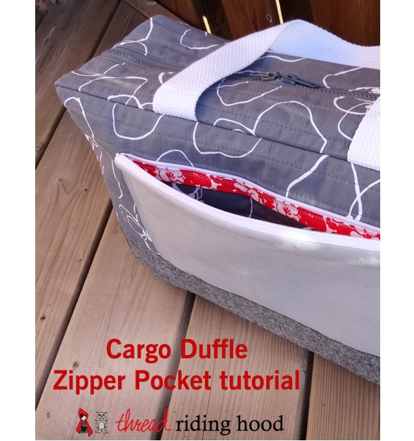 Tutorial: Zippered patch pocket