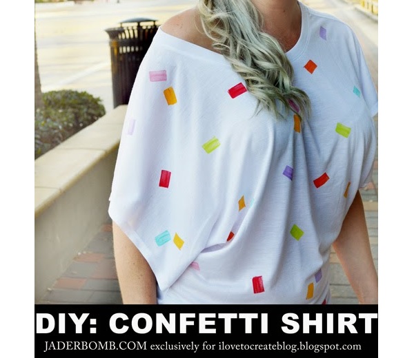 Tutorial: Donut sprinkle confetti top