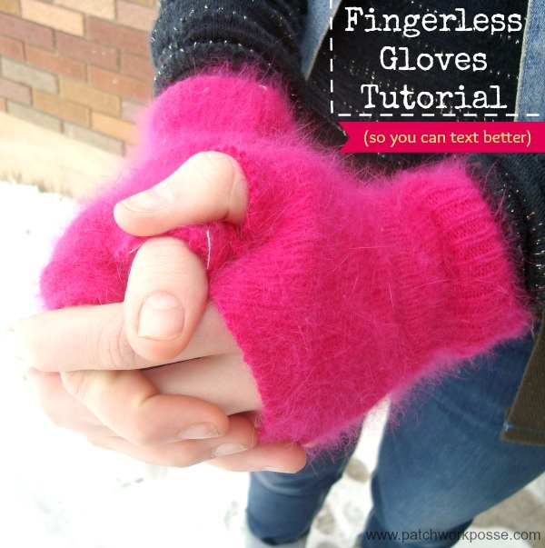 Tutorial: DIY fingerless gloves