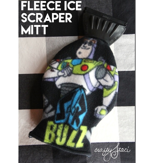 Tutorial: Fleece ice scraper mitt