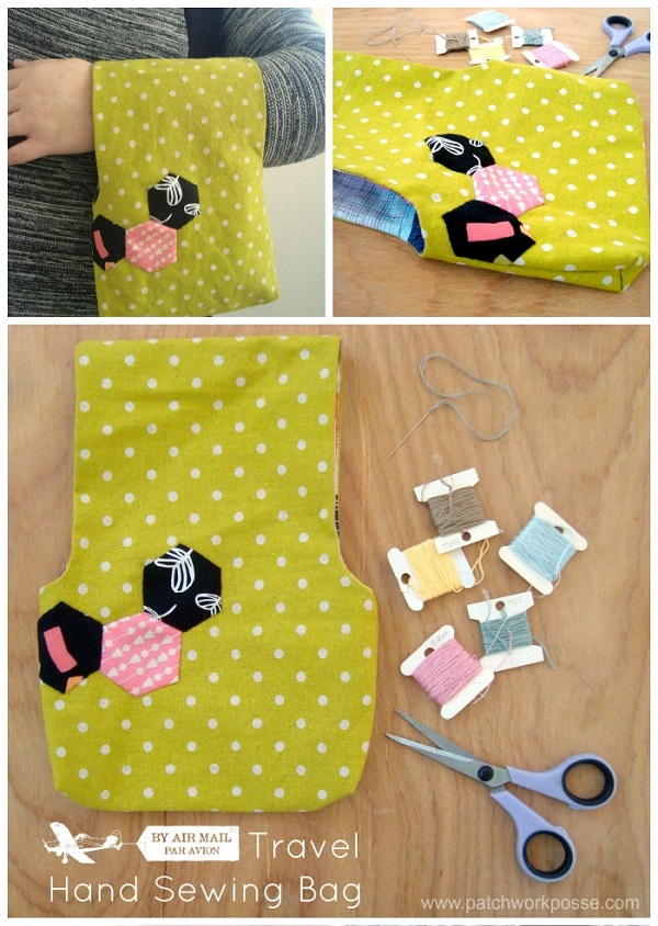 Tutorial: Travel bag for your hand stitching projects