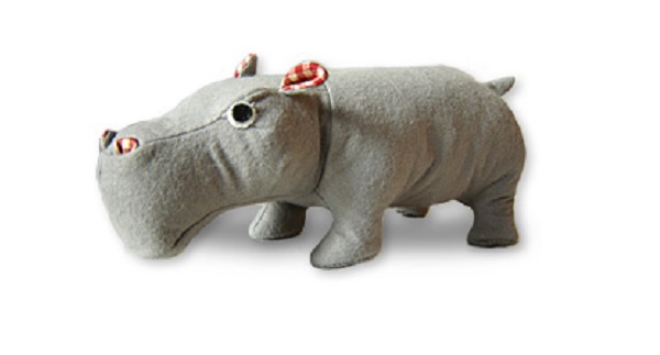 Free pattern: Hippopotamus softie