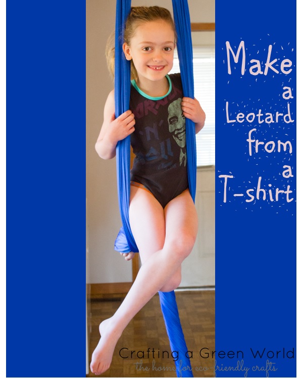 Tutorial: Make a child's leotard from a t-shirt