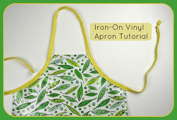 Tutorial: Iron-on vinyl kids apron