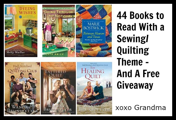 Sewing or quilting themed books reading list