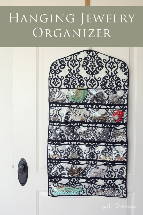 Tutorial: Hanging jewelry (or craft supply) organizer