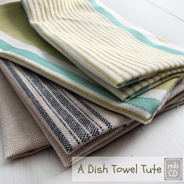 Tutorial: Sew up some pretty dish towels