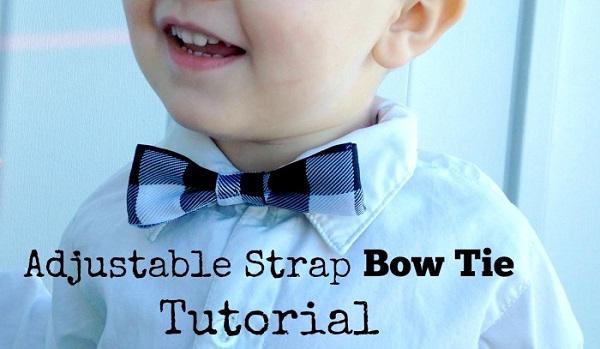 Tutorial: Adjustable strap bow tie