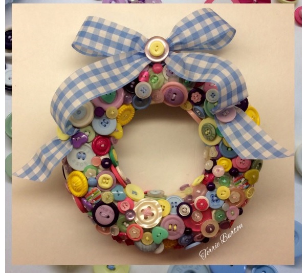 buttonwreath