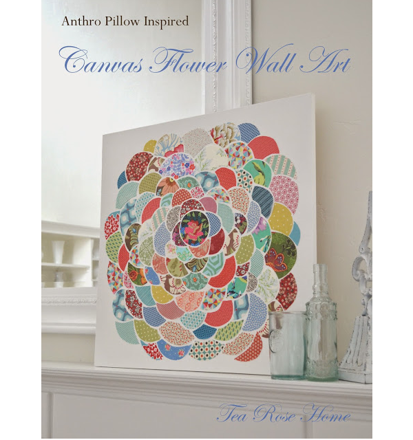 Tutorial: Anthro style flower wall art