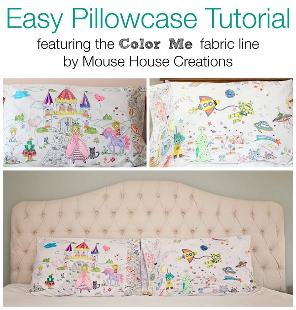 Tutorial: Color Me pillowcase