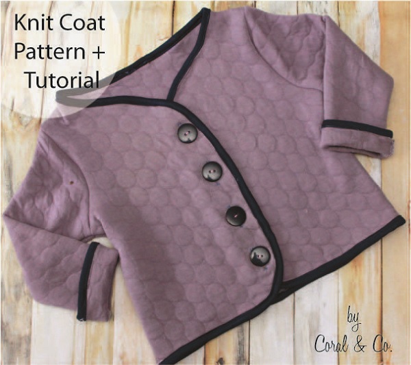 Free pattern: Little girl's knit jacket