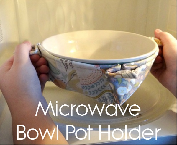 Tutorial: Bowl potholder for your microwave