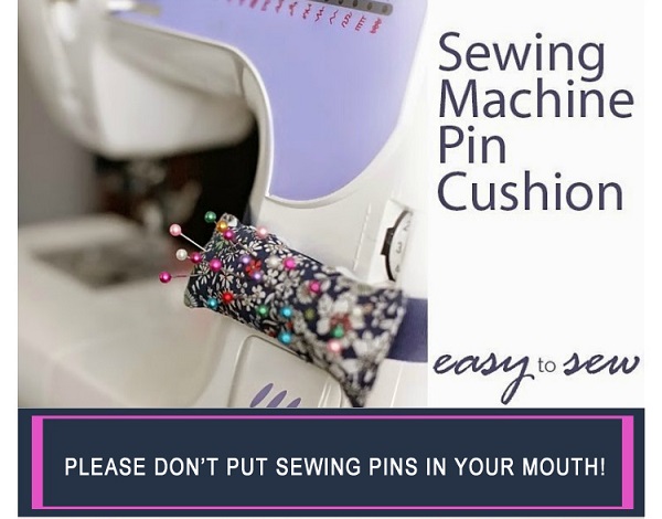 Tutorial: Make a pincushion for your sewing machine